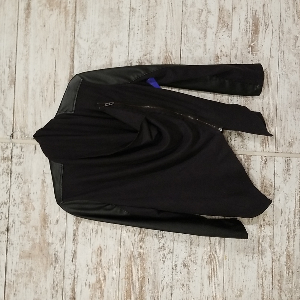 Black Side Zip Jacket - image 1